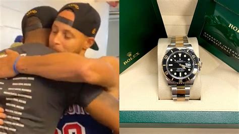 steph curry rolex to draymond|Steph Curry Gifts Draymond Green, Andre Iguodala Rolexes .